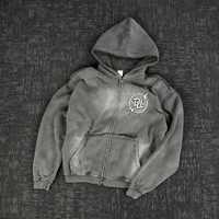 Personnalisé 500 GSM 100% Coton Baggy Polaire Surdimensionné À Capuche Jogger Ensemble Hommes Survêtement Hiver Haute Qualité Survêtements Ensemble