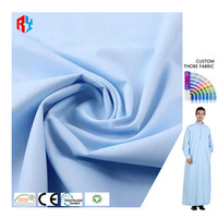 Tissu de robe en microfibre uni Offre Spéciale 100% tissus en polyester filé pour hommes arabes thobe