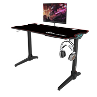 Tapis de bureau ergonomique moderne et résistant à l'eau en forme de L pour gamer, idéal pour l'étude, le jeu, le PC et comme tapis de souris.