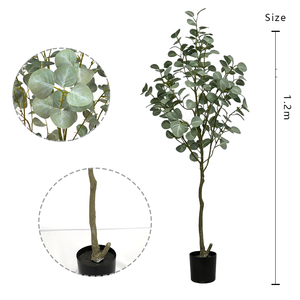 Eco Friendly <b>Artificial</b> Money <b>Tree</b> Lifelike Plastic Plant for Wedding Christmas Graduation Hotel Beach Decor - Product Image 3