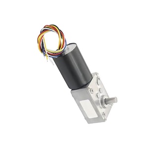 Low Rpm High Torque 12v 80rpm Self-locking Geared Motor 5840 Worm Gearbox With Bldc 3650 3640 Brushless Motor - Product Image 3