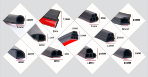 Tira de Sellado Universal para Automóvil de EPDM con Respaldo Adhesivo, Aislamiento Acústico para Puertas de Automóvil, Consola, Impermeable, Resistente al Viento y al Polvo - Product Image 4