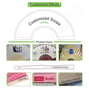 Trắng Tùy Chỉnh DIY Hand Fan In Logo Lash Người Hâm Mộ Cá Nhân Đám Cưới Cầm Tay Xách Tay Nhật Bản Trống Giấy Fan Hâm Mộ - Product Image 6
