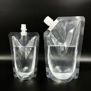 Custom Different Size Water Storage Bag Spout Pouch Juice Pouches Beverage Packaging