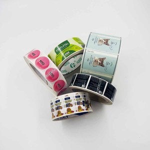 Custom Printed Logo Sticker Waterproof Self Adhesive Vinyl Roll Bottle Packaging Label Custom Stickers - Product Image 5