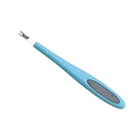 Doigts de dame Outils de manucure Nettoyeur d'ongles Poussoir à cuticules Outils de coupe pour main Poussoir de peau