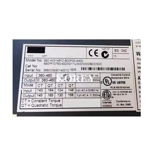 ตัวแปลงสัญญาณ 690PF/0750/400/0011/UK/0/0/0/0/B0/230/0 สภาพดี - Product Image 6