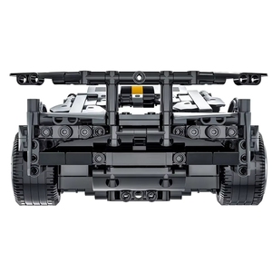 MORK 023015 1:14 <strong>Bat</strong> Car Vehicle MOC Assembly <strong>Brick</strong> DIY Toys Super Speed Model for Kids Gift Building Blocks Set - Product Image 3