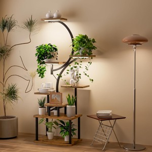 Home indoor wrought iron <b>plant</b> stand, creative and simple design for living room and balcony, specifically for pothos, - Product Image 1