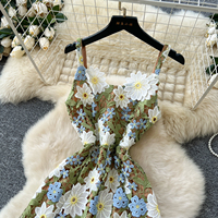 Robe de luxe pour femmes robe bustier en dentelle haut de gamme avec taille corset brodé découpé coloré | Robe de soirée élégante