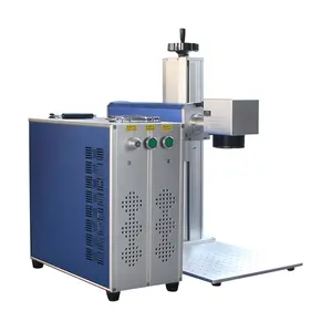 Competitive price custom 30w 50w fiber laser marking machine laser cut split laser marker