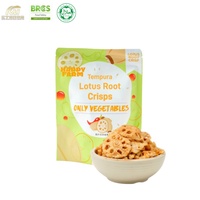 Fruit & groenteproducten Gezonde tempura snacks van zeewier met lotuswortel smaak, volledig natuurlijk