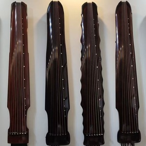 Guqin Hecho a Mano Estilo <span class=keywords><strong>Hundun</strong></span>, Zhongni, Fuxi, Madera de Paulownia Antigua, Instrumento de 7 Cuerdas para Principiantes - Product Image 5