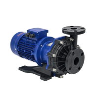 Pompe centrifuge magnétique électrique chimique MX-402 MX-403 GFRPP 2HP pour le traitement et le transfert de produits chimiques