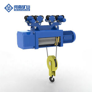 Palans électriques à câble métallique au prix d'usine, 1 tonne, 2 tonnes, 5 tonnes, 6 tonnes, 10 tonnes, avec certification ISO CE - Product Image 2