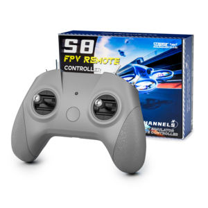 STARTFPV S8 Pro 8通道无人机模拟器控制器，模式2，ABS材质，适合初学者飞行员 - Product Image 1