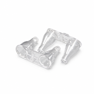 XZ <b>LAB</b> Sample Cup 2 Holes D11x31x19mm IP55 Protection for German TECO Coagulometer Disposable Plastic Cuvette Blood Coagulation - Product Image 3