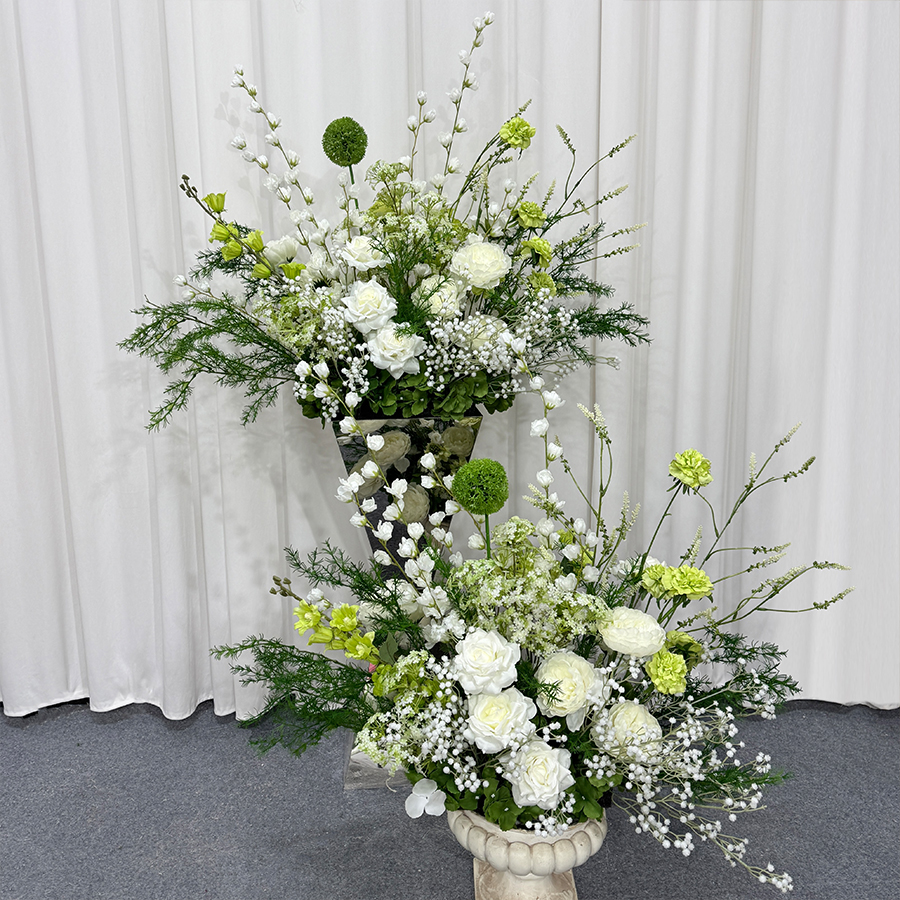 1 - Chemin de table floral