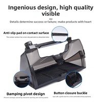 Boîte de rangement dissimulée en plastique pour tableau de bord Tesla Model 3/Y, boîte à mouchoirs pliable et plateau ETC - Accessoires en gros
