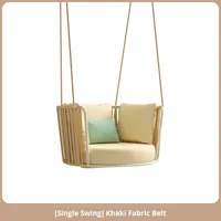 Hamac intérieur à la mode simple Double balançoire chaise pour adultes balcon suspendu chaise berçante panier suspendu pour usage domestique ensembles de jardin
