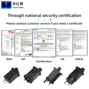Chargeur d'alimentation étanche à protection contre les surtensions 2 broches 5V 9V 12V 15V 24V 1A-3A Sortie CC 24W 36W 60W Adaptateur secteur prise US/EU - Product Image 4