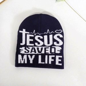 Gorros de Punto Unisex de Moda para Invierno, Gorros con Diseño de Jesús, Tejido Jacquard, Logotipo Personalizado, Transpirables, Impermeables, para Viajar, 100% - Product Image 5
