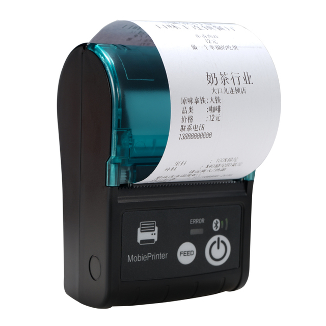Easy Operated Portable Price Thermal Cab Label Stickers Mini Wireless Label Printers for Taxi