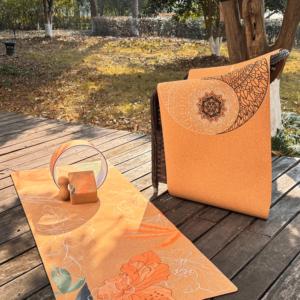 Tapis de yoga en liège bio haute densité pour fitness et Pilates – Offre spéciale - Product Image 5