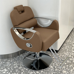 Silla de Barbero Eléctrica Plegable Profesional Z, Uso Comercial en Salón, Reposapiés Ajustable, Bomba Hidráulica de Alta Resistencia, Modelo Moderno MARY - Product Image 3