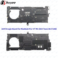 Placa Base Buyee A2918 para Macbook, Chipset DDR2 8G/512GB 16G/1TBSATA con Touch ID