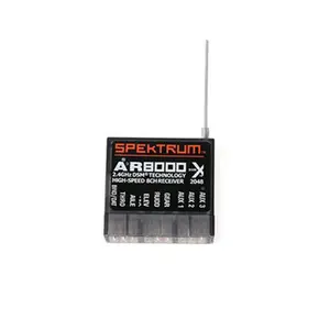 AR8000 2.4GHz 8CH receptor suporte DSM2 DSMX W/satélite estendido