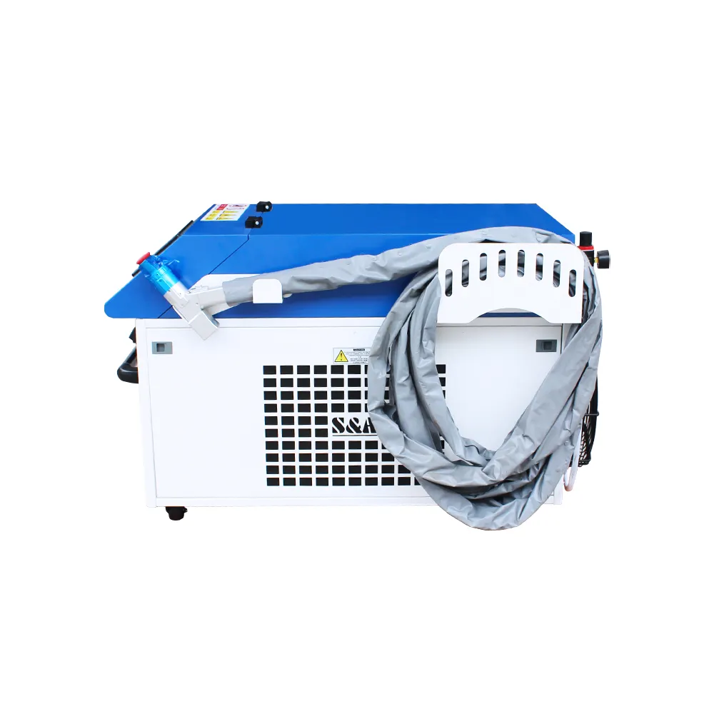 The Most Cost-effective handheld Laser Cleaning Machine automatic fiber laser cleaning machine for aluminum silver