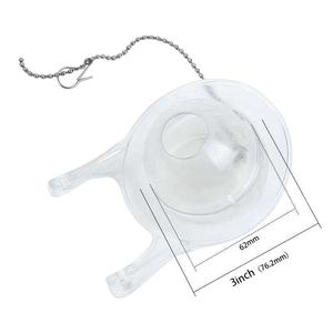 Joint d'étanchéité et de drainage en caoutchouc transparent de 3 pouces pour réservoir de toilettes et siège - Product Image 5