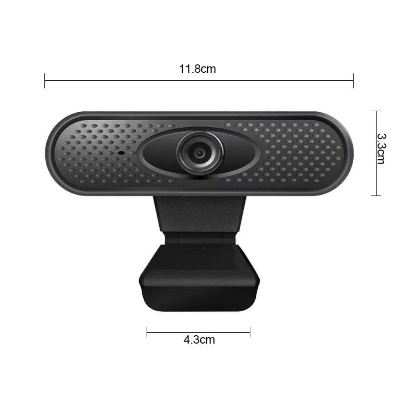 Desktop Computer Laptop Camera Home Video Webcam , HD 1080P Built-in Microphone Autofocus Camera/