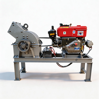Concasseur à marteaux miniature Mintai, concasseur de pierres fines mobile durable pour les déchets de construction, le gravier et le traitement des minerais, capacité de 1 à 15 t/h