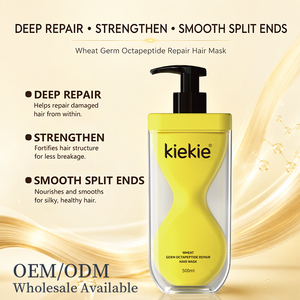 <span class=keywords><strong>Masque</strong></span> capillaire après traitement chimique, octapeptide, protéine de germe de blé, <span class=keywords><strong>masque</strong></span> réparateur pour cheveux abîmés par la permanente, la coloration, 500 ml - Product Image 2
