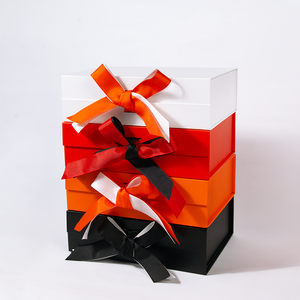 XYK pliable plat impression <span class=keywords><strong>emballage</strong></span> coffrets cadeaux en <span class=keywords><strong>carton</strong></span> Logo impression magnétique fermetures cadeau boîtes en papier gaufrage éponge paquet - Product Image 6