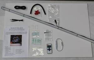 <span class=keywords><strong>Bande</strong></span> lumineuse à <span class=keywords><strong>LED</strong></span> pour coffre arrière en verre-Installation facile pour le <span class=keywords><strong>camping</strong></span>, l'avion, le bateau ou l'intérieur. - Product Image 3