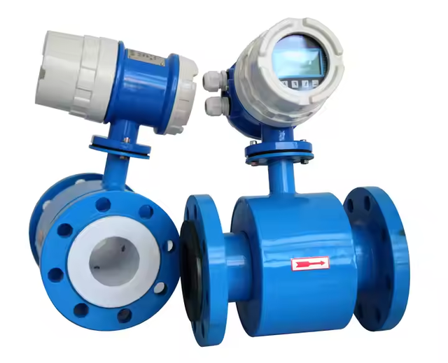 RS485 BTU LCD Digital Display Stainless Steel Flange Variable Area Flow Meter with +/-0.05% Accuracy