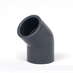 <span class=keywords><strong>Coude</strong></span> à <span class=keywords><strong>45</strong></span> degrés en UPVC SCH80 1/2 pouce, raccord de tuyauterie industriel pour l'alimentation en eau et le drainage, non destiné aux conduites électriques - Product Image 3
