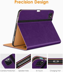 Housse de support Folio en cuir pour porte-crayon <span class=keywords><strong>Apple</strong></span> pour iPad Pro 12.9 6e/5e/4e/3e génération 2022/<span class=keywords><strong>2021</strong></span>/2020/2018 - Product Image 3