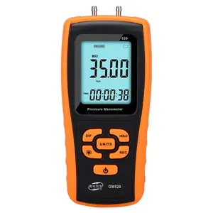 Measurement Range -35kPa~35kPa Accuracy 0.3%FSO Hand-held Digital Manometer Pressure Gage Meter with Data Record Transmission