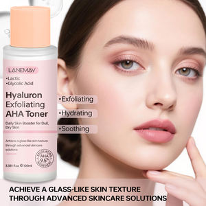 <span class=keywords><strong>Tónico</strong></span> <span class=keywords><strong>Facial</strong></span> con Ácido Glicólico AHA, Hidratante Profundo, Exfoliante, Calmante, Corrector de Manchas Oscuras, para <span class=keywords><strong>Piel</strong></span> Seca y Opaca - Product Image 2