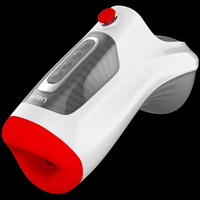 Männer-Masturbationsbecher mit Luftpumpe, Oralsex-Masturbator, Blowjob-Maschine, Vakuum-Saugvibrator, Deep-Throat-Sexspielzeug für Männer