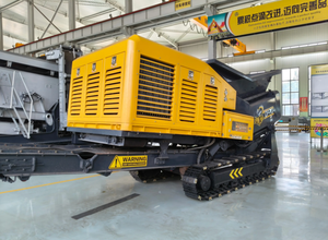 Broyeur mobile à double arbre DP70 pour la <span class=keywords><strong>préparation</strong></span> d'agrégats réutilisables à partir de déchets de construction - Product Image 4