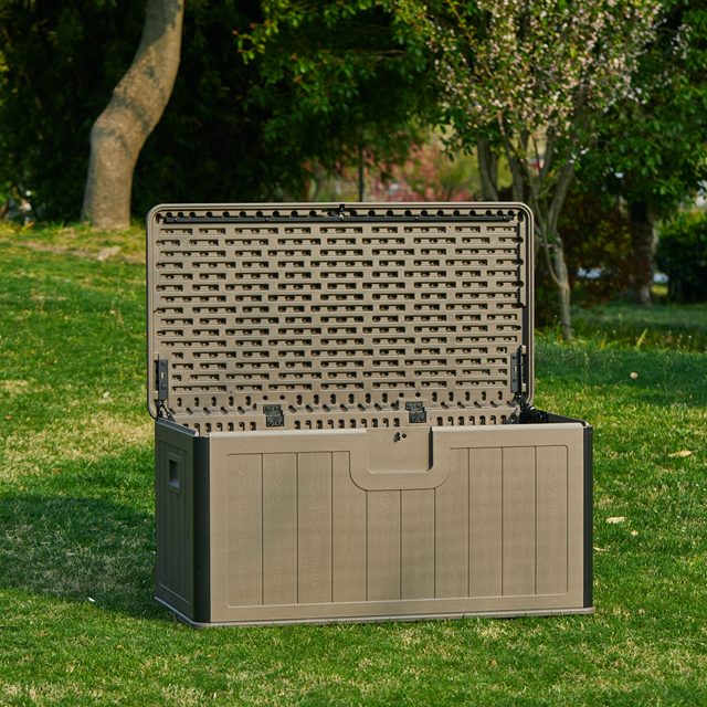 Durable 130cm Modern HDPE Storage Box Outdoor Garden Container for Efficient Storage