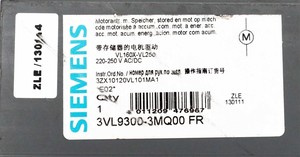 Disjoncteur 3VL-3MQ00 FR <span class=keywords><strong>E</strong></span> 02 <span class=keywords><strong>220</strong></span> à 250V pour entraînement de moteur avec fonction de mémoire pour armoire électrique - Product Image 2
