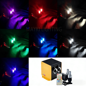 Moteur d'éclairage de plafond à fibres optiques intelligent avec contrôle Wi-Fi, effet scintillant RGBW TUYA LED, ciel étoilé en <span class=keywords><strong>fibre</strong></span> <span class=keywords><strong>optique</strong></span> - Product Image 4