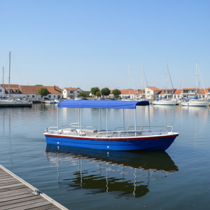 Yate Deportivo de Lujo con Consola Central Soldada de Aluminio de 5.5m / 18 Pies y Motor Fuera de Borda de 60HP para Cruceros, Pesca y Entretenimiento - Product Image 4