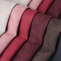 Tissu en similicuir, fournisseur chinois, vente, luxe vintage, 50% coton, 50% cuir PU, rouleau de tissu pour vêtements
